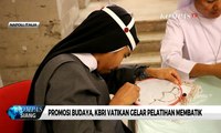 Promosi Budaya, KBRI Vatikan Gelar Pelatihan Membatik