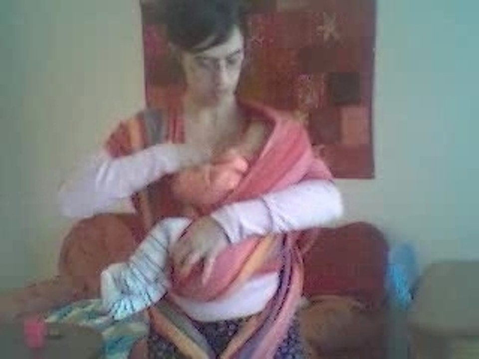 berceau dans la croix