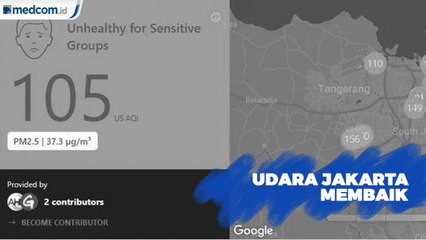 Kualitas Udara Jakarta Membaik