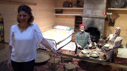 Şekil verdiği ağaçları sanata dönüştürerek müzede sergiliyor