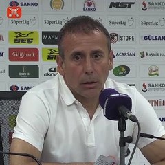 Abdullah Avcı: "Bu oyuncu 3-5 gün önce de atıldı"
