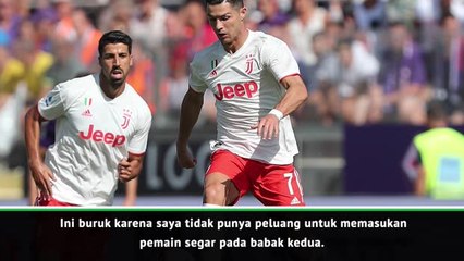 Juventus Tak Pantas Kalahkan Fiorentina - Sarri