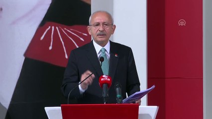 Kılıçdaroğlu: ''Son beş yılda, uluslararası çalışmalarda hukukun üstünlüğü konusunda Türkiye, elli basamak geriye gitti' - ANKARA