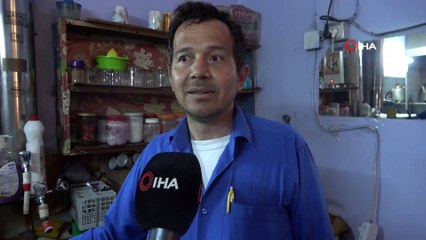 Park halinde araç frenleri boşalınca kendi kendine hareket edip caddeye çıktı