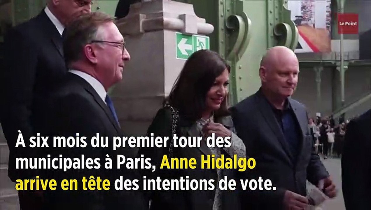 Municipales à Paris : Hidalgo en tête des intentions de vote