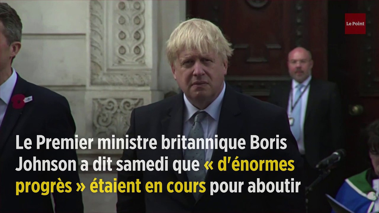 Brexit : Johnson parle « d'énormes progrès » vers un accord et évoque Hulk