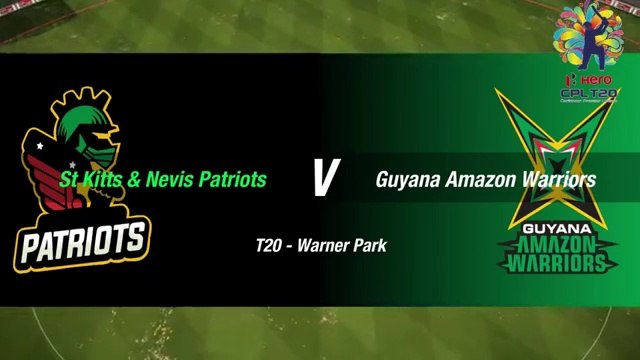 CPL 11th Match 2019 - St Kitts and Nevis Patriots vs Guyana Amazon Warriors Highlights