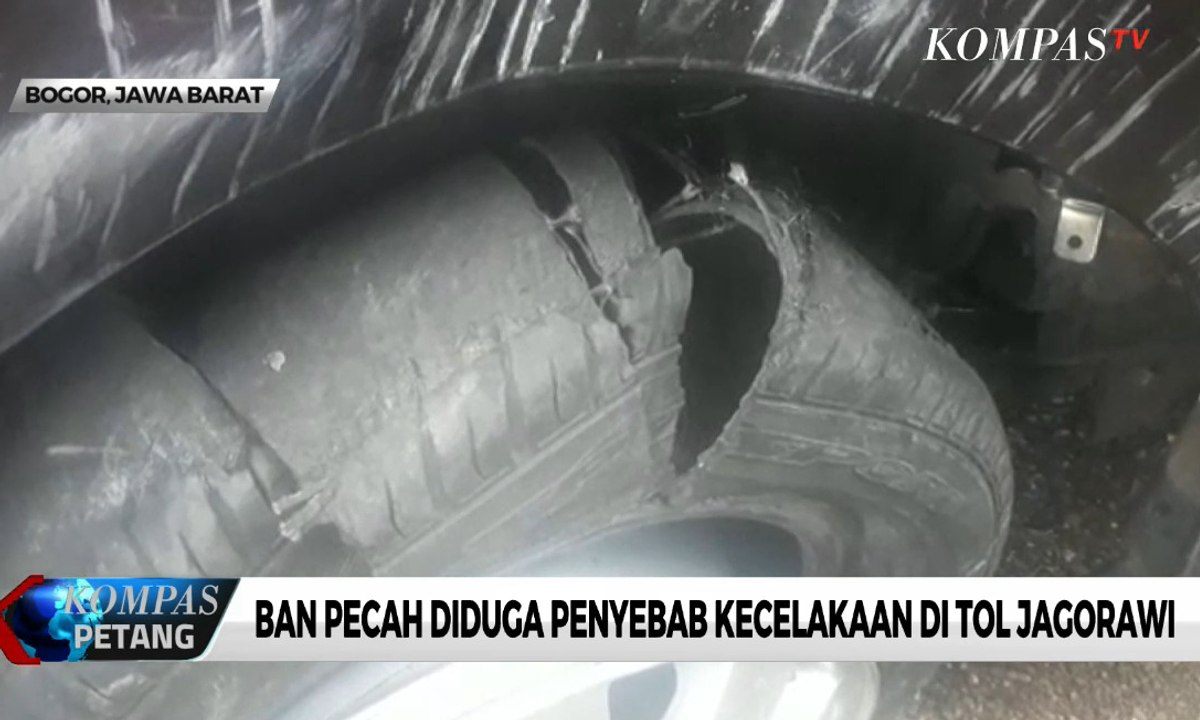 Ban Pecah Diduga Penyebab Kecelakaan di Tol Jagorawi