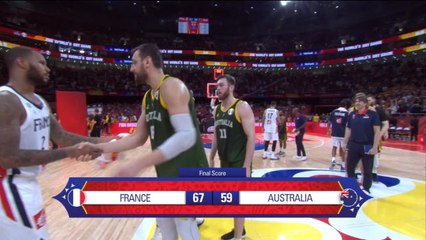 Petite finale - La France décroche le bronze