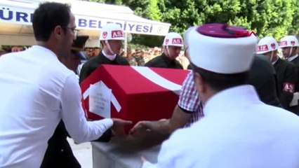 Adana kaza şehidi uzman çavuş toprağa verildi