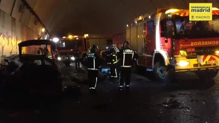 Un kamikaze mata a un conductor al colisionar con él en la M-50 de Madrid