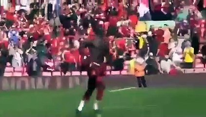 Liverpool_ Le magnifique geste de S Mané après son doublé