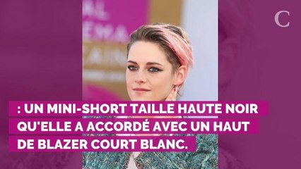 PHOTOS. Kristen Stewart au festival de Deauville : en blanc ou en noir, l'actrice mise sur le mini-short