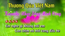 Thương Qúa Việt Nam Karaoke Nhạc Sống