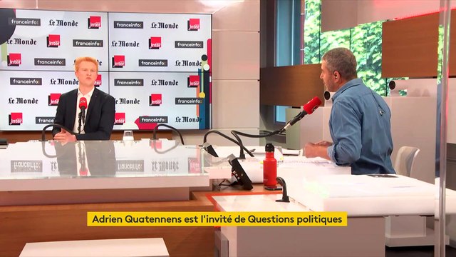 Retraites, gilets jaunes, procès de JL Mélenchon... Adrien Quatennens est l'invité de Questions Poliques