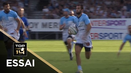 TOP 14 - Essai Aymeric LUC (AB) - Bayonne - Castres - J4 - Saison 2019/2020