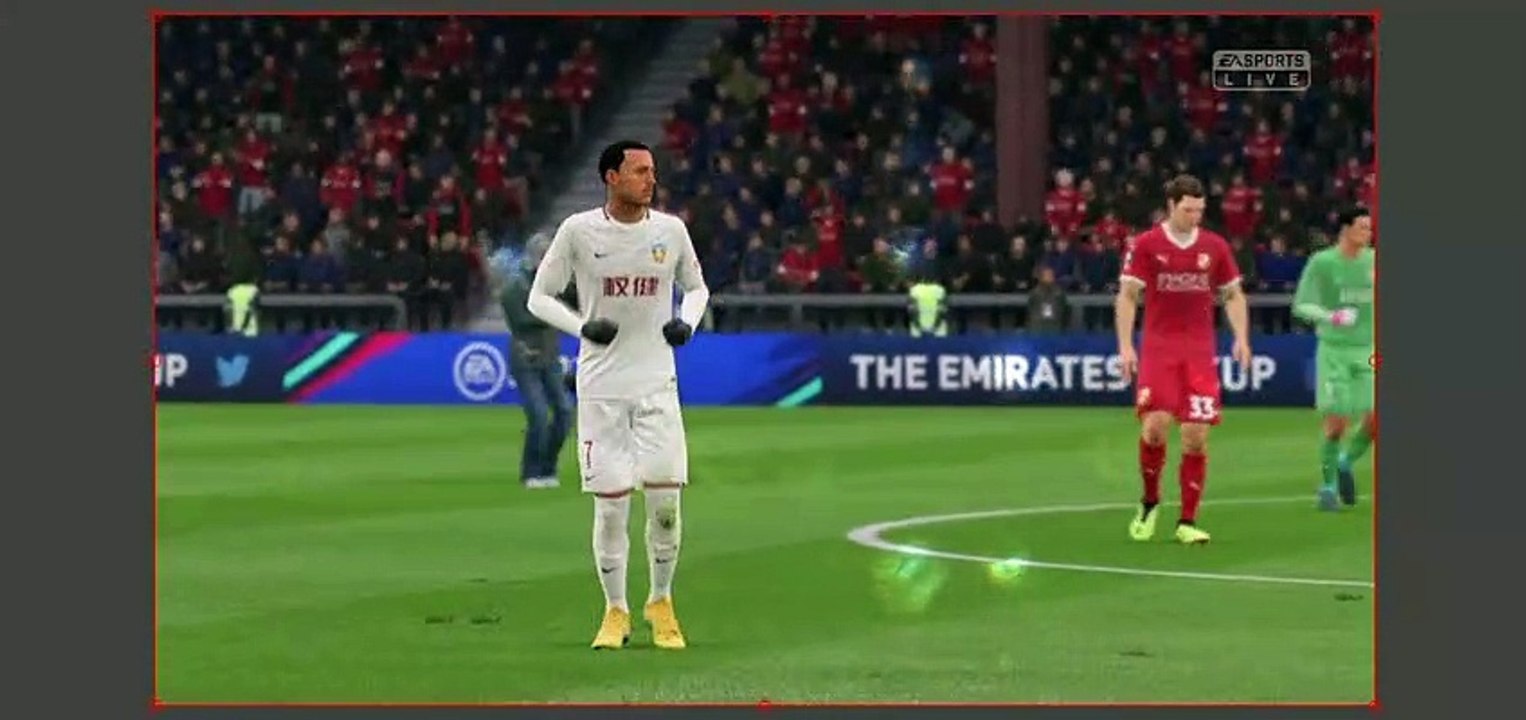 XB1《FIFA 19》英格兰足总杯-广州恒大和天津权健第一战 (3)