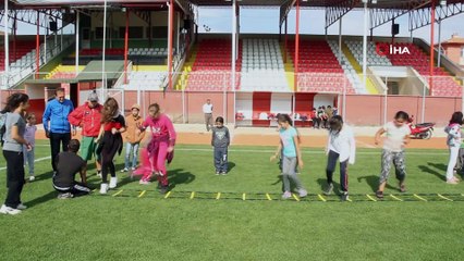 Minik sporcular, Türkiye Şampiyonası'na hazırlanıyor