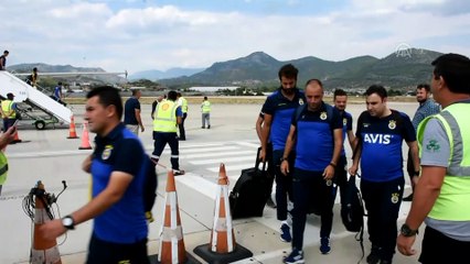 Fenerbahçe kafilesi Antalya'ya geldi