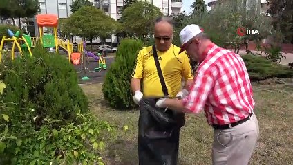 Atakum’da çevre bilinci için çöp toplantı