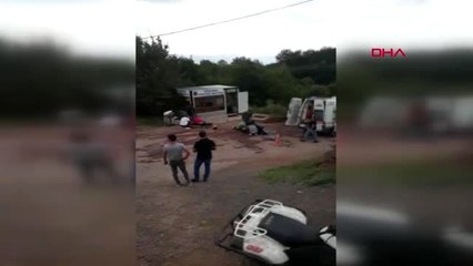 Kocaeli atv devrildi, 2 iranlı turist yaralandı