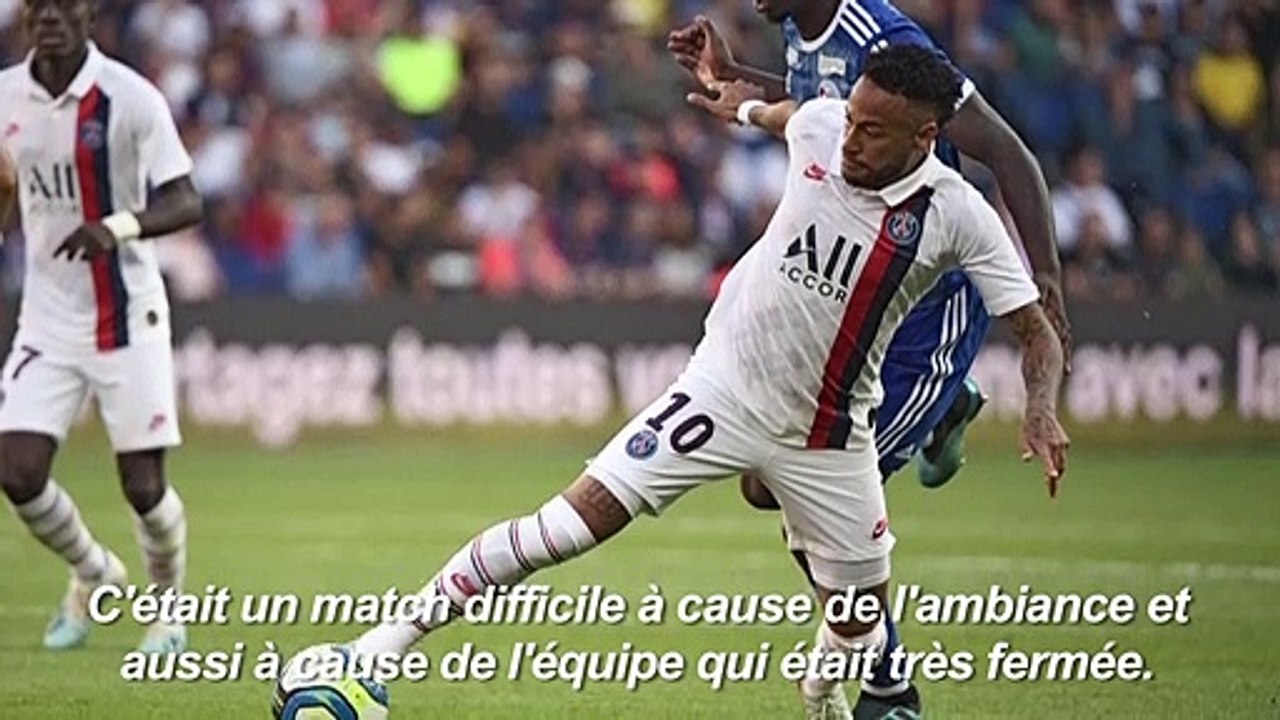 Neymar délivre le PSG contre Strasbourg 1-0 pour son retour