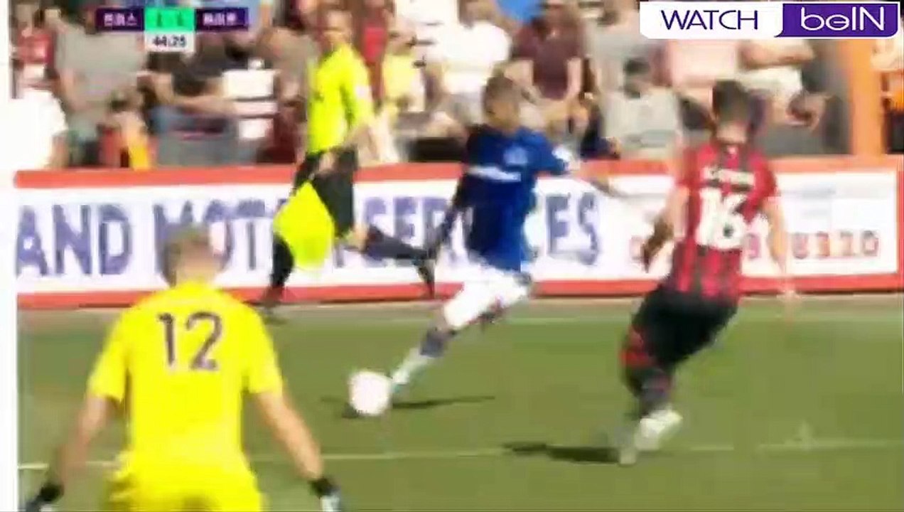 HD اهداف مباراة ايفرتون وبورنموث
