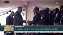 Zimbabue: realizan el funeral de Estado del expresidente Robert Mugabe