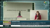 Argentina: Ministro de Hacienda alista reunión con FMI