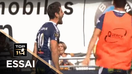 TOP 14 - Essai Raphaël LAGARDE (SUA) - Agen - Montpellier - J4 - Saison 2019/2020