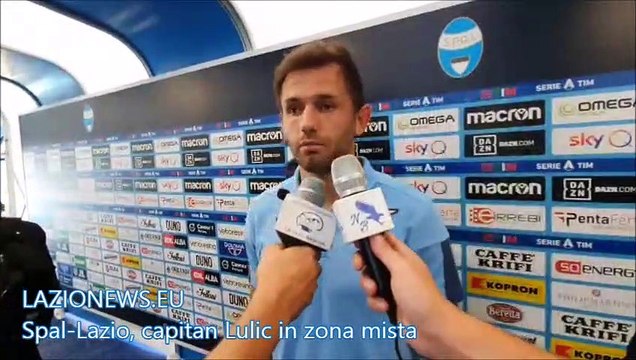 Spal-Lazio, capitan Lulic in zona mista