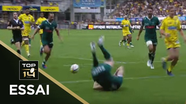 TOP 14 - Essai Colin SLADE (SP) - Clermont - Pau - J4 - Saison 2019/2020