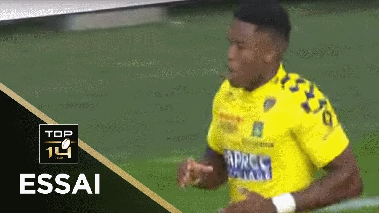 TOP 14 - Essai Samuel EZEALA (ASM) - Clermont - Pau - J4 - Saison 2019/2020