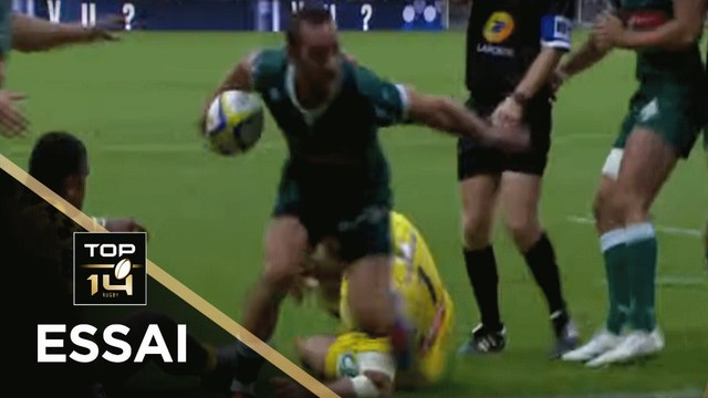 TOP 14 - Essai Sam MARQUES (SP) - Clermont - Pau - J4 - Saison 2019/2020