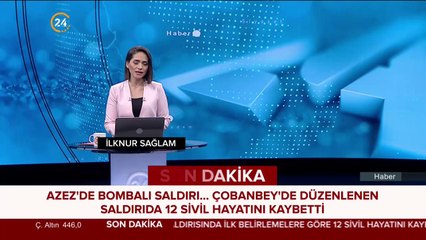 Azez'de bombalı saldırı