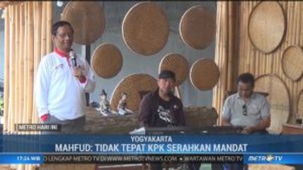 Mahfud MD Sarankan Jokowi dan Pimpinan KPK Bertemu