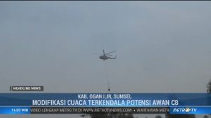 Tidak Ada Potensi Awan Cumulonimbus, Upaya Hujan Buatan di Ogan Ilir Terhambat