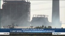 Gudang PLTU Punagayya Jeneponto Terbakar