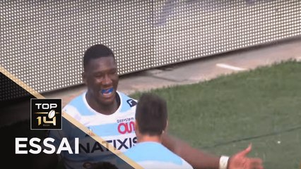 TOP 14 - Essai Yoan TANGA 2 (RCT) - Toulon - Racing 92 - J4 - Saison 2019/2020