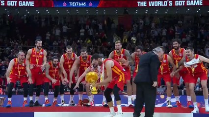 İspanya kupayı böyle kaldırdı