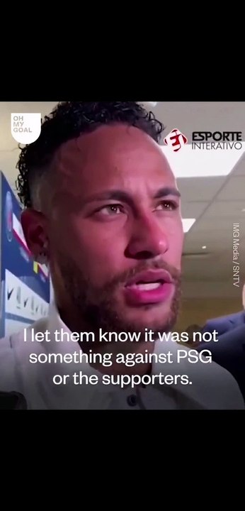Interview Neymar après PSGRCSA J5 L1