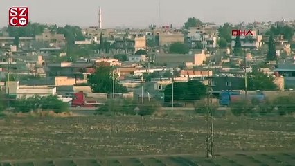 Suriye'den Irak'a giden ABD konvoyu görüntülendi