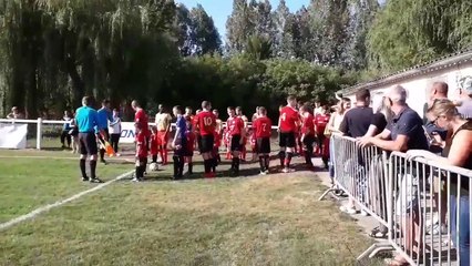 CDF ASC / USM - 14/09/19 : ENTRÉE DES JOUEURS