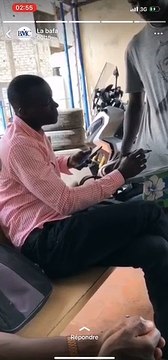 Mort foudroyé_ Voici la vidéo de Cheikh quelques minutes avant sa mort