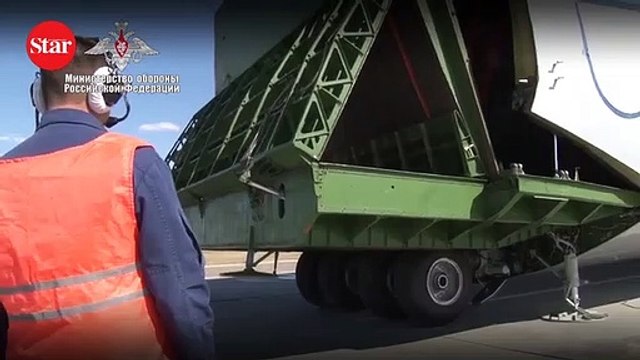 Rusya Savunma Bakanlığı, Türkiye’ye S-400 sevkiyatının görüntülerini yayımladı