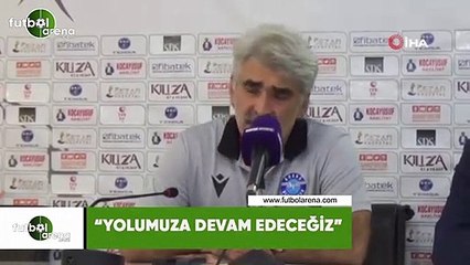Uğur Tütüneker: "Yolumuza devam edeceğiz"