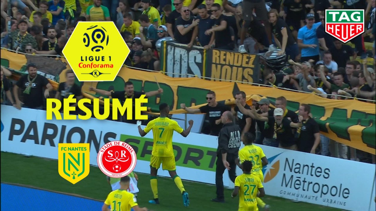 FC Nantes - Stade de Reims (1-0)  - Résumé - (F...