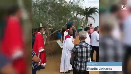 Com cartão-postal reconstruído, Vila Valério inaugura novo cruzeiro