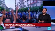 Présidentielle en ALGÉRIE fixée au 12 décembre : 