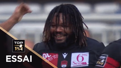 TOP 14 - Essai Mathieu BASTAREAUD (LOU) - Lyon - Brive - J4 - Saison 2019/2020